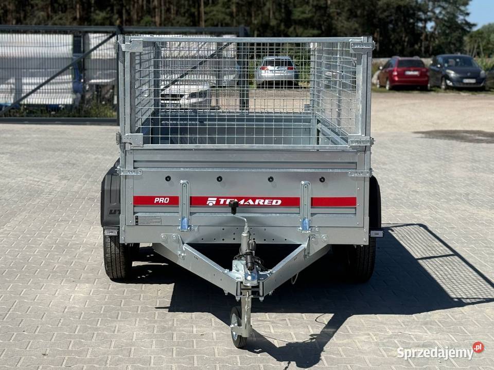 TEMARED PRO 26122 przyczepa dwuosiowa z burtami 527kg Toruń