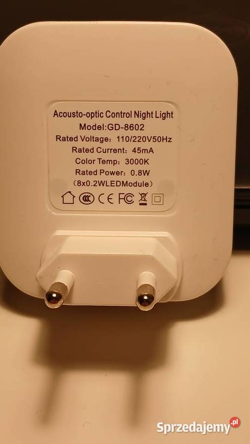 Lampka nocna led czujnik ruchu Nadarzyn
