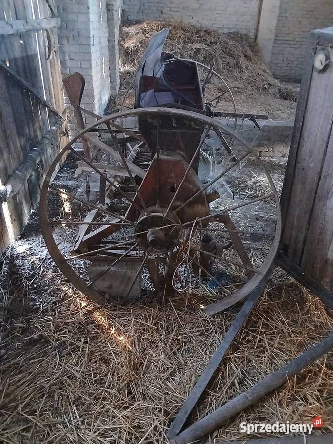 Siewnik stary typ Masywny PRL uszkodzony Siewniki i sadzarki Moszyny