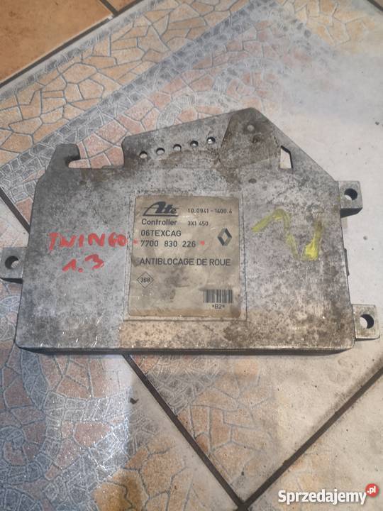 Komputer RENAULT TVINGO 13 7700 830 226 Układ elektryczny Margonin sprzedam