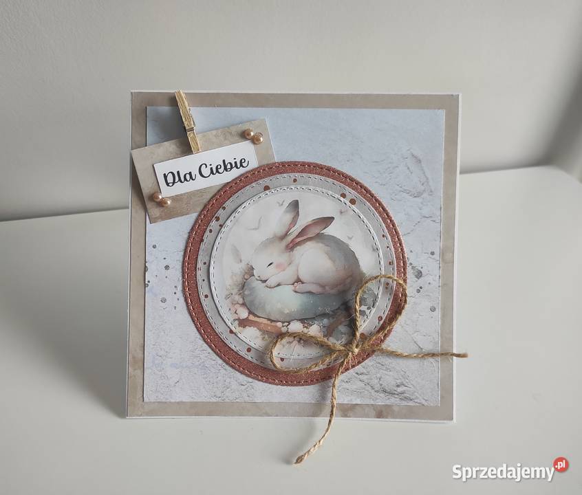 Kartka okolicznościowa ręcznie robiona z Łódź