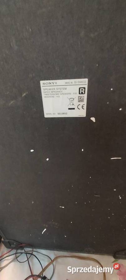 Zestaw muzyczny Sony shake 33