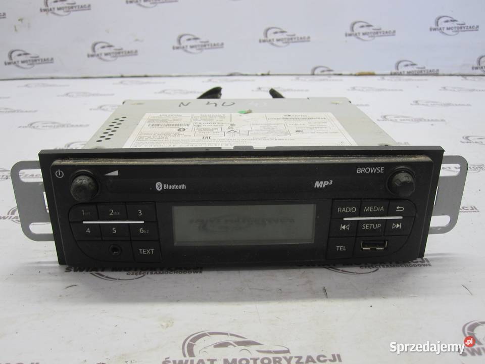 RENAULT TRAFIC III 15r radio CD 281155093R Kielce