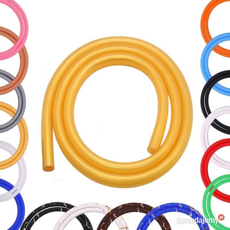 Wąż Silikonowy Fajka Wodnej Sziszashisha Złoty Łódź