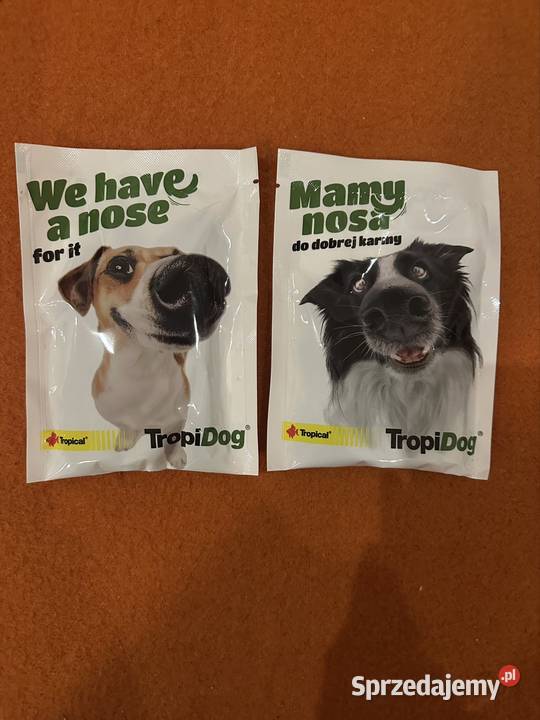 Tropi dog 34 saszetki 40g 1360g 17x z kaczką 17x Zabrze sprzedam