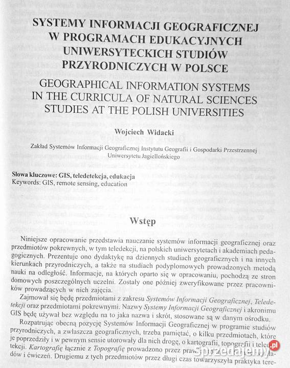 Roczniki Geomatyki 2004 Tom 2 Zeszyt 3 Marek Chełm