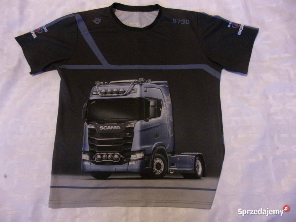 TShirt NOWY S C A N I A M super z z polisteru Warszawa sprzedam
