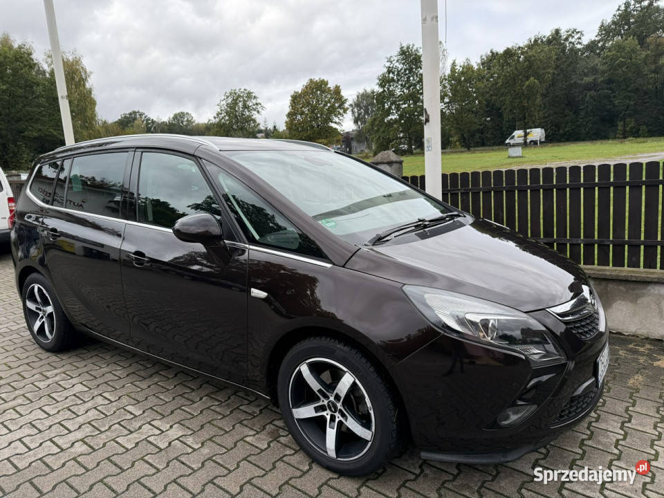 Opel Zafira 14 turbo 140 ładna świeżo aluminiowe felgi Bolesławiec