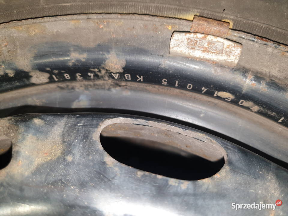 Felgi stalowe VW opony Fulda Montero 3 19570r14 Dobre Miasto