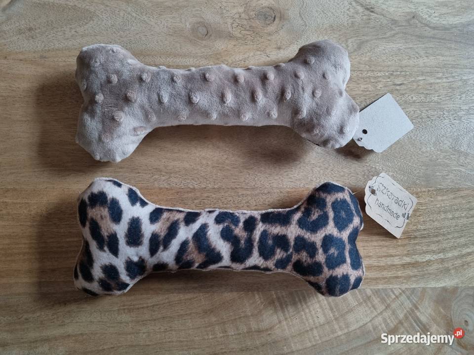 Dwukolorowa zabawka z piszczałką pieska Nowa Warszawa