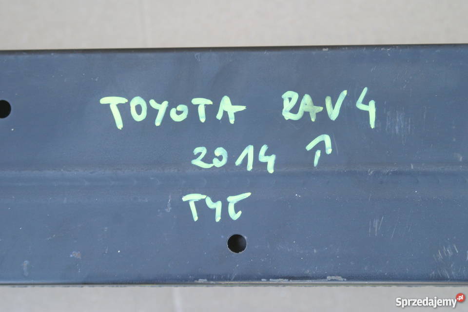 TOYOTA RAV4 IV BELKA ZDERZAKA TYŁ TYLNA 2014 Bieleń sprzedam