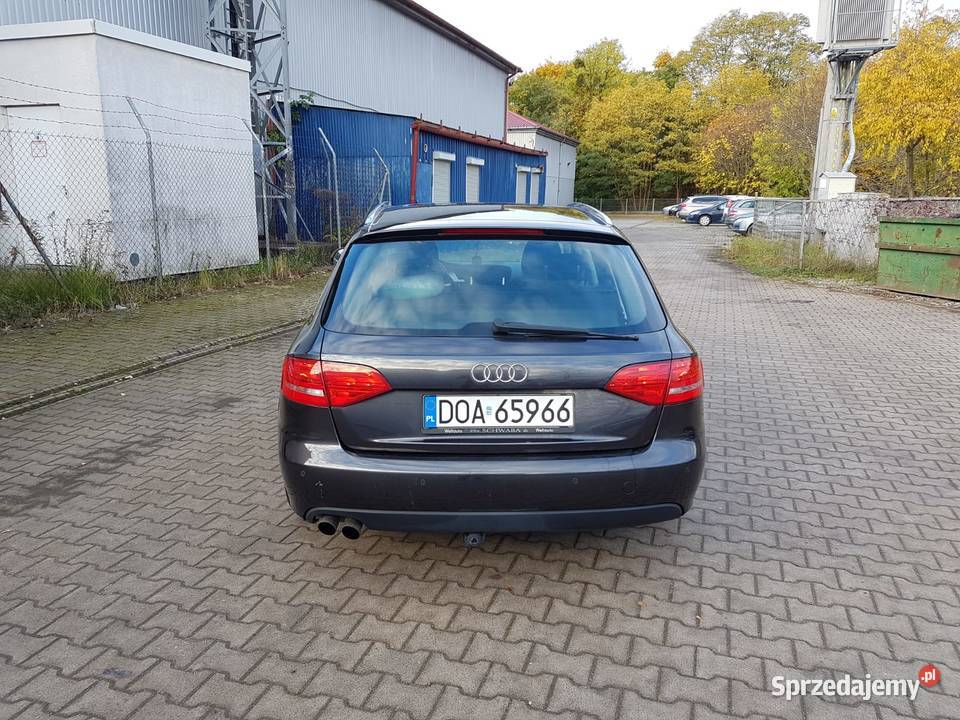 Audi A4 B8 170 2008 przebieg 311 Panorama Wrocław