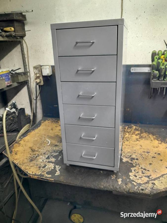 Szafka warsztatowa biurowa metalowa 6 szuflad Krotoszyn sprzedam