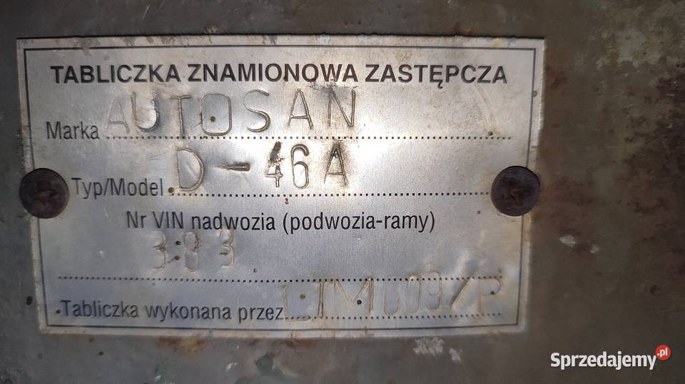 Przyczepa D46A lubelskie Żulice