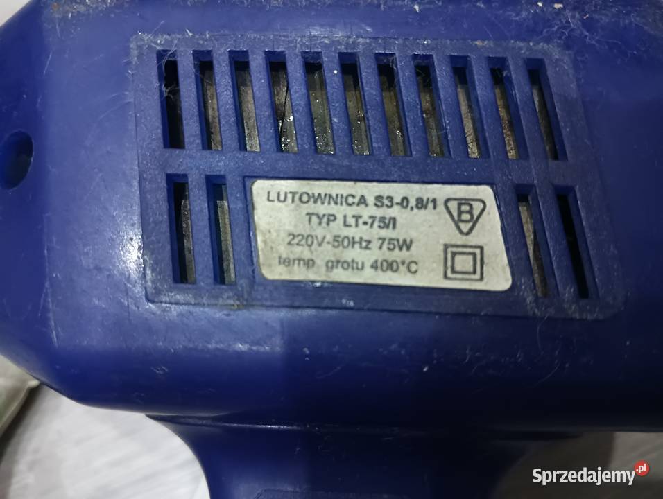 Lutownica transformatorowa 75W W 220V 400 stopni Wałbrzych