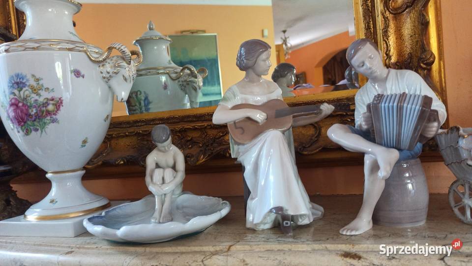 Figurka Gitarzystka B G Ingeborg Plockross Gdańsk sprzedam