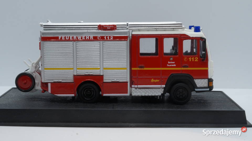 Samochód strażacki LHF 1612 MAN 164 del Prado Olesno