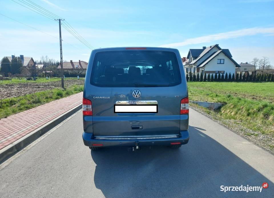 Volkswagen Caravelle T5 25TDI 9 osób Long centralny zamek Borowa