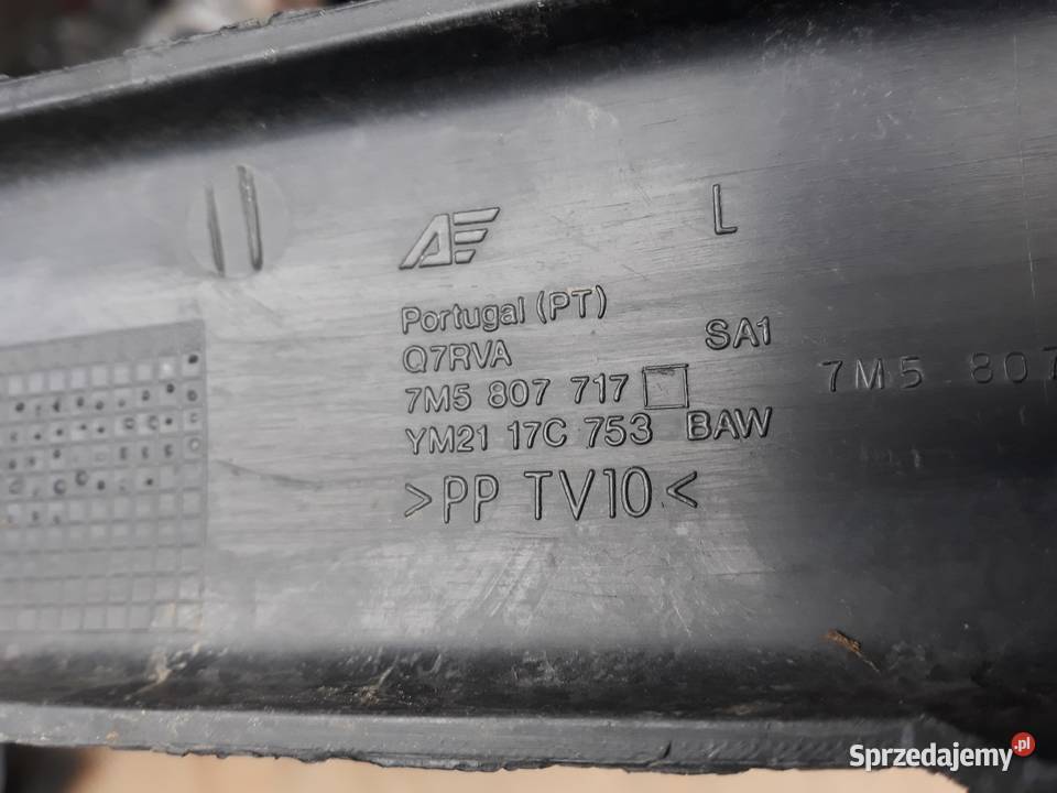 FORD GALAXY MK1 LISTWA ZDERZAKA LEWA PRZÓD Międzychód