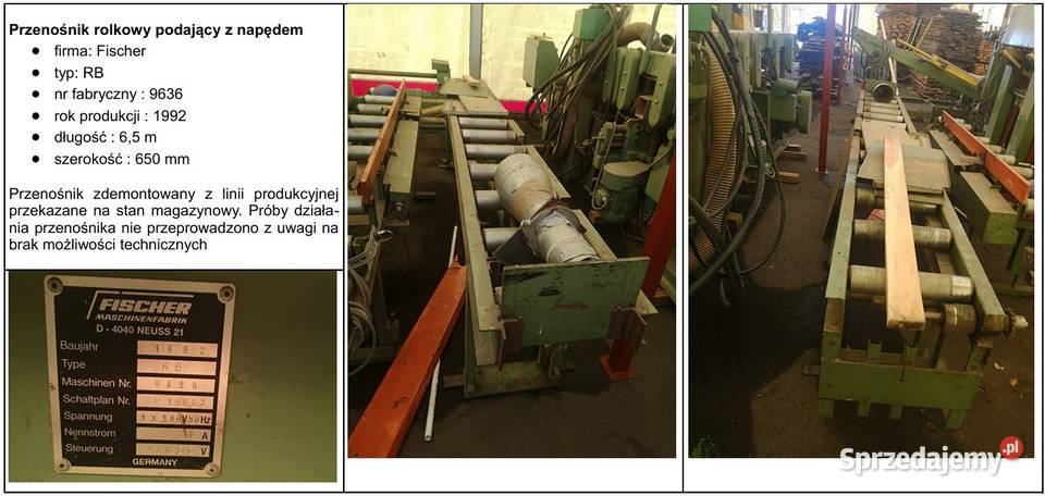 Linia do sztaplowania pakowania firmy FISCHER Rogalice