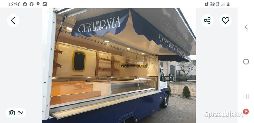 Fiat Ducato autosklep foodtruck katb lubuskie Gorzów Wielkopolski sprzedam
