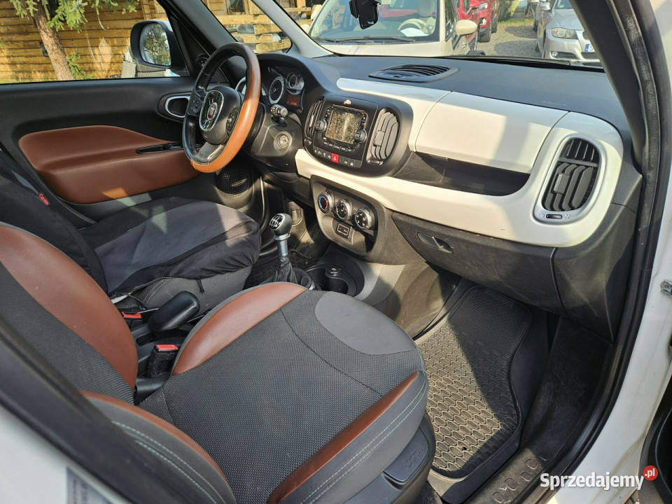 Fiat 500L Instalacja gazowa Klima Tempomat 6 wspomaganie kierownicy śląskie Ruda Śląska