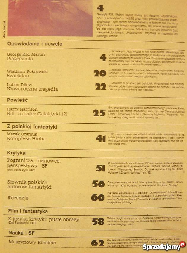 FANTASTYKA 1986 07 46 MIESIĘCZNIK wielkopolskie Piła