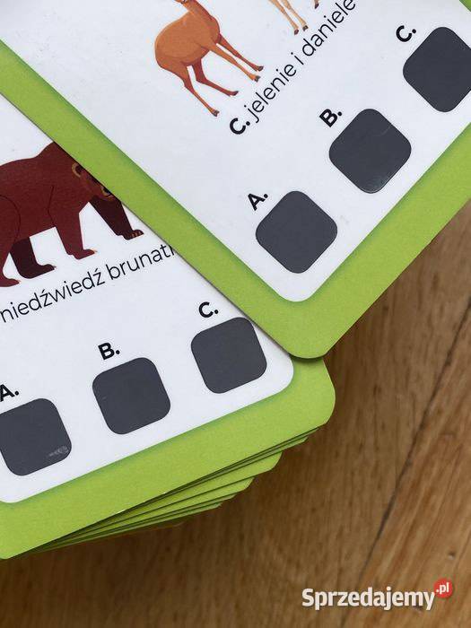 Magiczny Quiz Zwierzęta Aksjomat książeczka