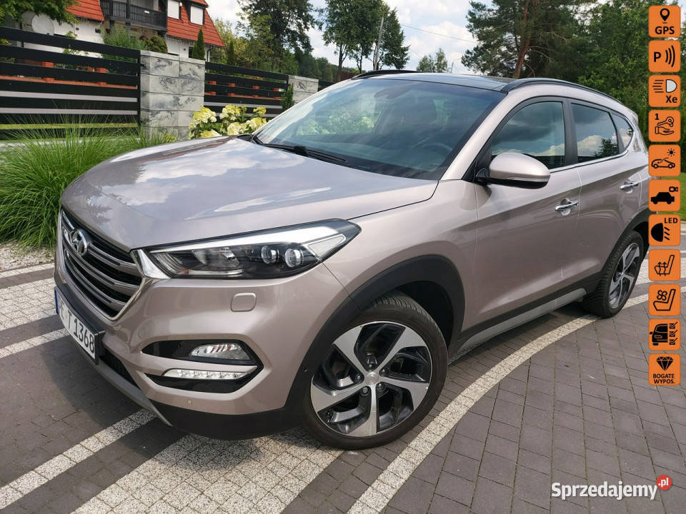 Hyundai Tucson kamera navi 17crd XENON PANORAMA SUV Drelów sprzedam