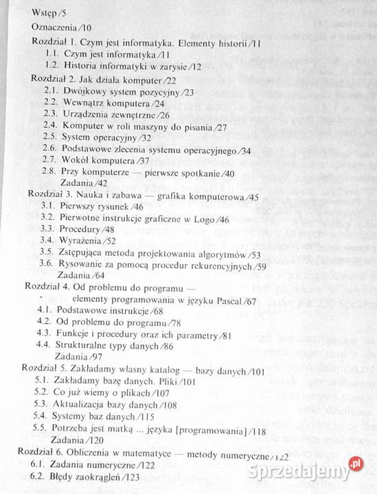 Elementy informatyki Podręcznik Komputer w miękka Pozostałe lubelskie Chełm