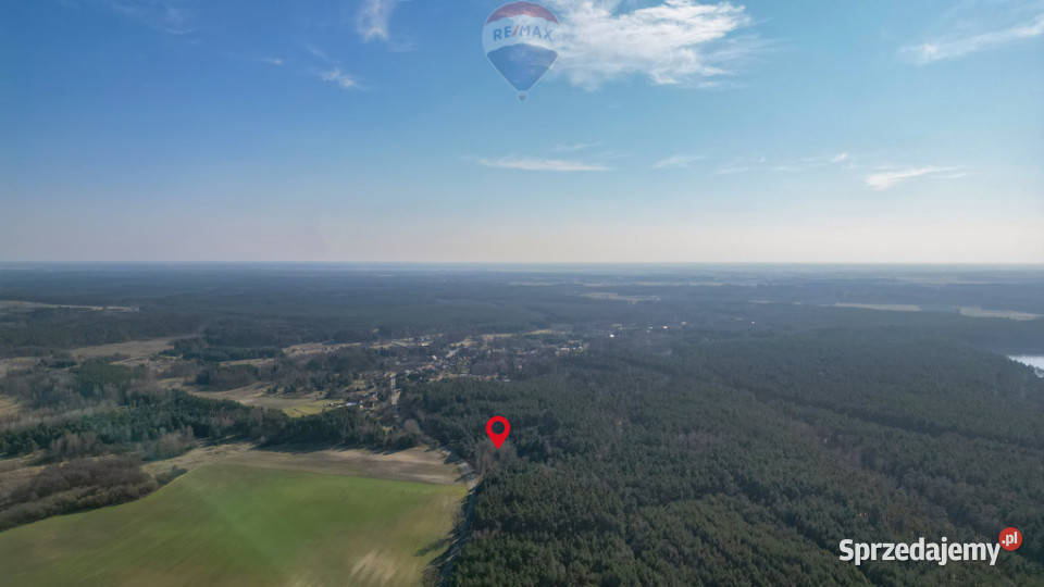 Działka rolna Kuźnica Żelichowska jezioro widoki Sprzedaż