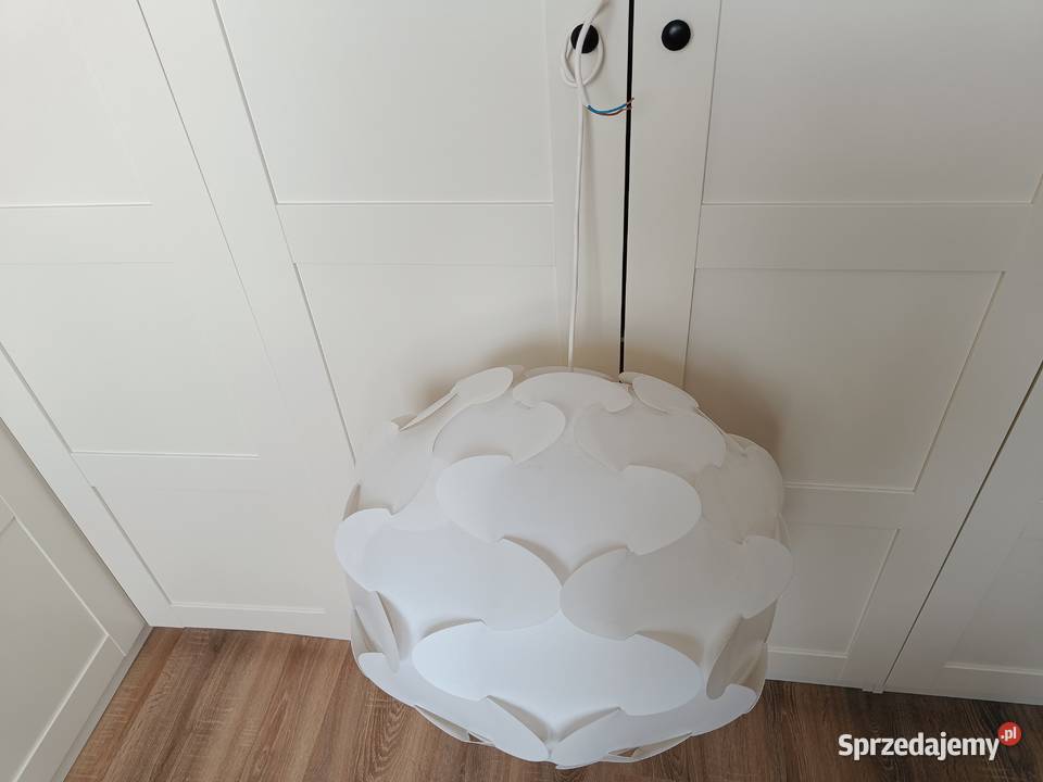 LAMPA sufitowa Ikea Fillsta biała wisząca 2