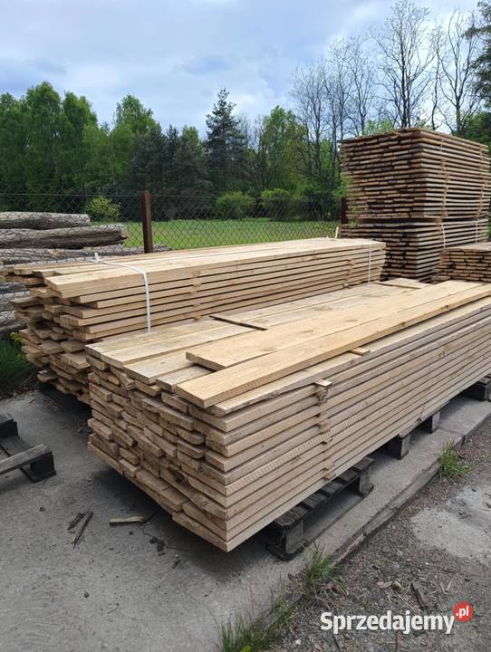 Deski szalunkowe 25 mm i 32 mm calówki Drewno konstrukcyjne małopolskie Bolesław sprzedam
