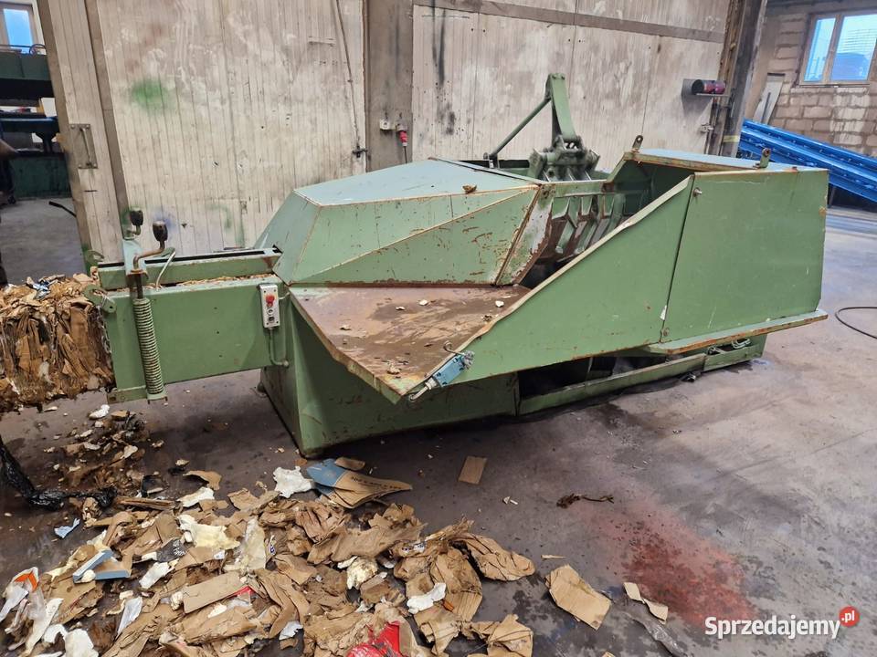 Prasa Do Kartonów Kostkarka Papier Środa Wielkopolska