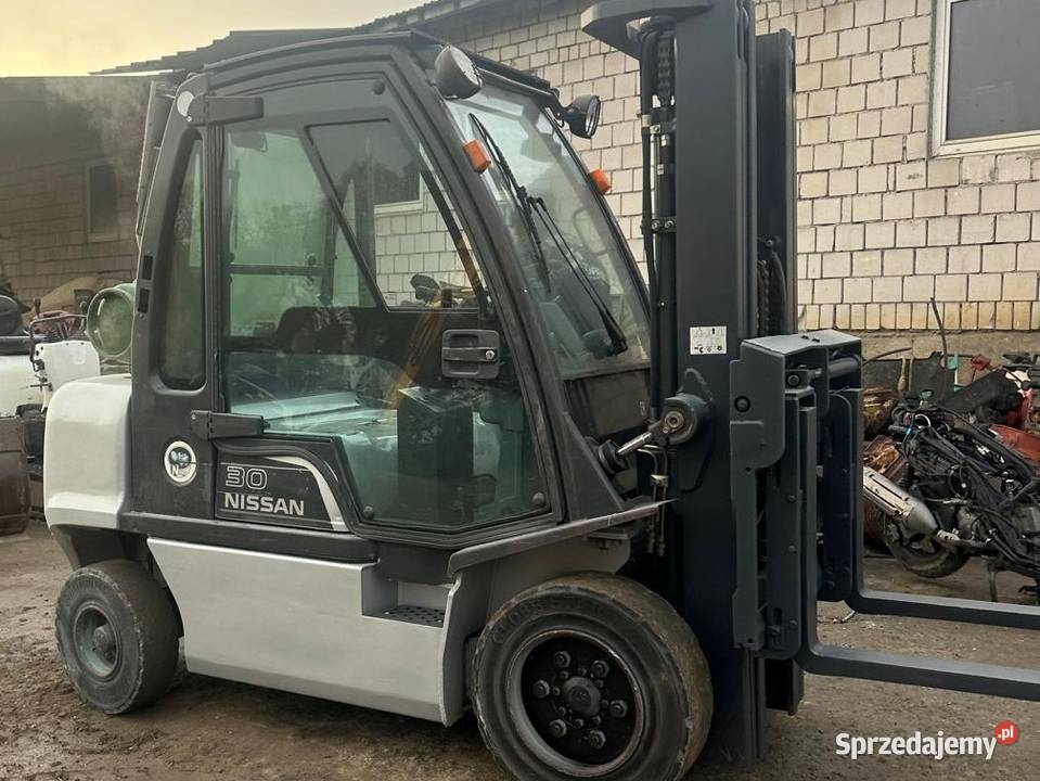 Wózek Widłowy NISSAN 30 LPG TDL Wolny Skok Tymowa