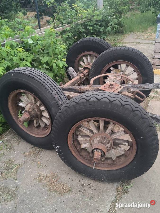 Koła zabytkowe łódzkie Łubno sprzedam