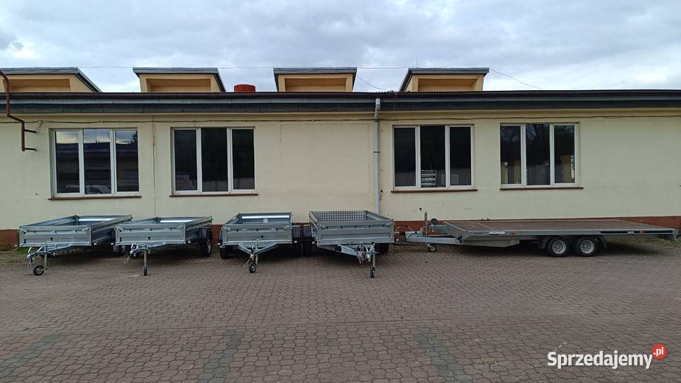 Przyczepka dwuosiowa Zasław 265t 750dmc świętokrzyskie Ostrowiec Świętokrzyski