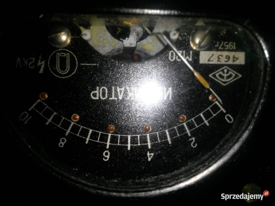 WSKAŻNIK ELEKTRYCZNY CCCP Antyki, Sztuka, Kolekcje Poznań