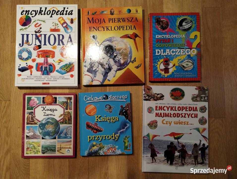 Encyklopedia juniora Moja pierwsza encyklopedia Giżycko sprzedam