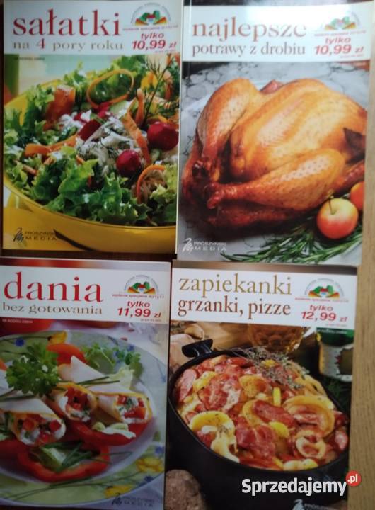 Książki przepisy kulinarne Biskupiec