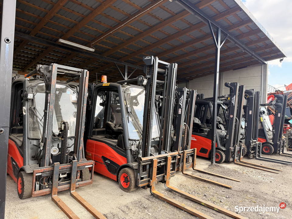 wózek widłowy elektryczny LINDE E12 E14 E16 E20 Linde Wózki widłowe Działoszyn