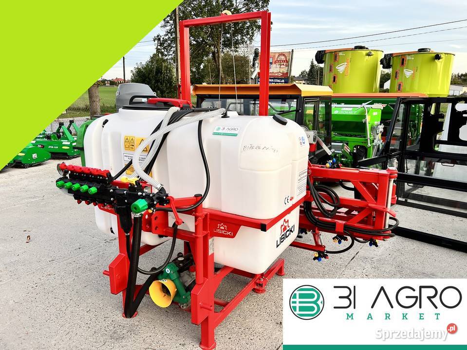 Opryskiwacz polowy LISICKI 300L 400 600L 1215m Zawieszane Łosice