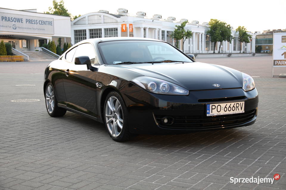 Hyundai Coupe 20 143 gaz BRC 2008 r 105 Poznań wielkopolskie
