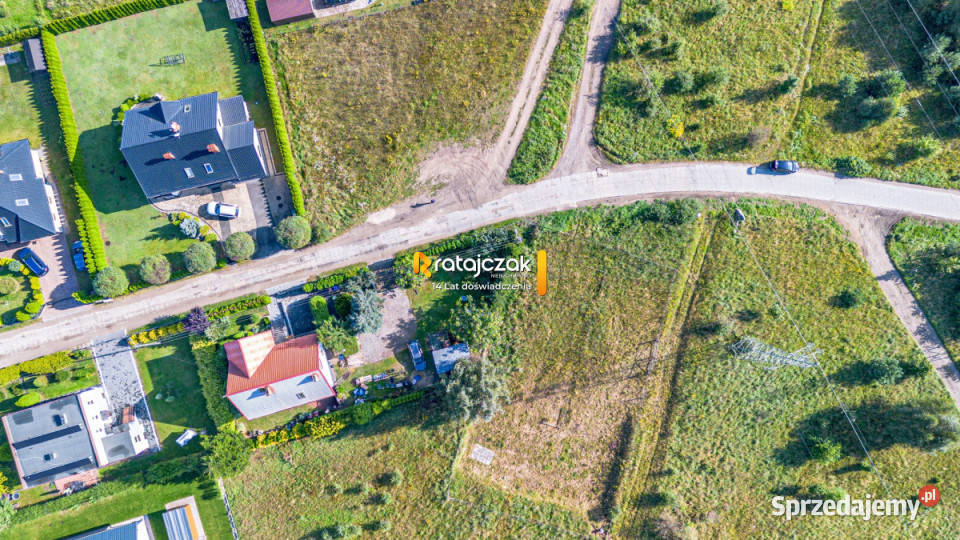 Działka do sprzedania 1075m2 Tuchom Szkolna 1075m2