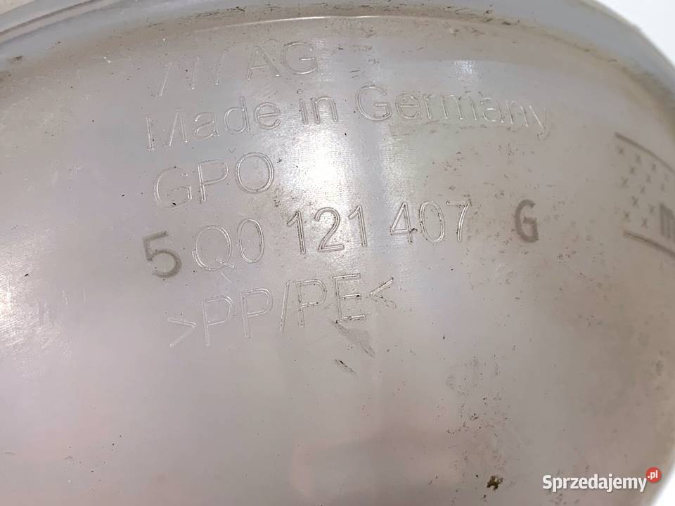 ZBIORNIK WYRÓWNAWCZY PŁYNU CHŁODZĄCEGO VW TIGUAN Układ chłodzenia