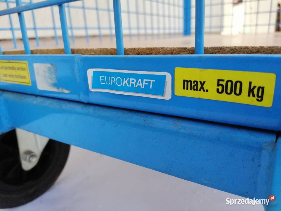 Wózek magazynowy piętrowy premium Eurokraft 500 Pruszków