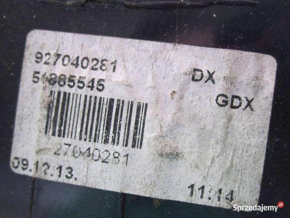 FIAT 500 09r lampa lewa tył ANGLIK 51885545 lewe Kielce