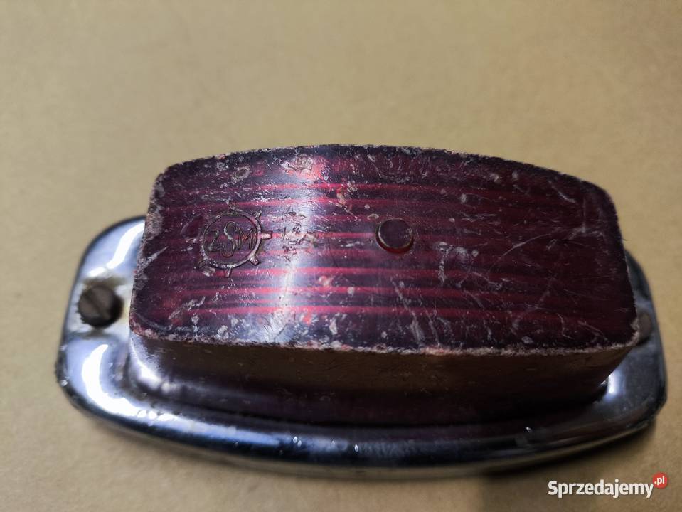 Lampa tył czerwona zsm warszawa m20 pobieda