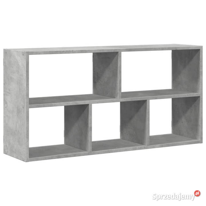 Półka ścienna szarość betonu 100x25x50 WM853275 Warszawa sprzedam