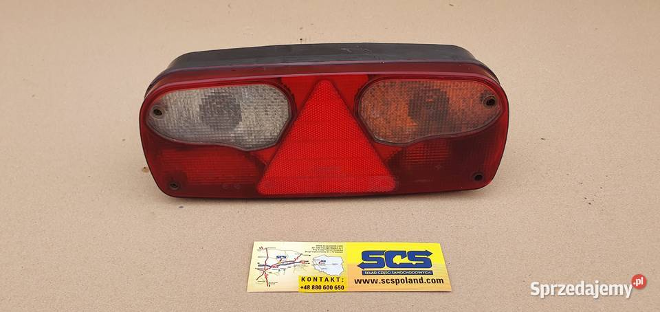LAMPA TYŁ ECOPOINT ORYGINAŁ TIR NACZEPA Bieleń